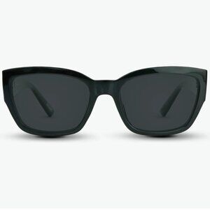 Nectar - SoHo Polarized Sunglasses - Shiny Black Frame / Black Lens
